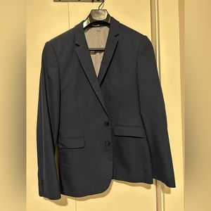 Men’s Express Full Navy Suit 38S Extra Slim with 30 x 30 Extra Slim Pants